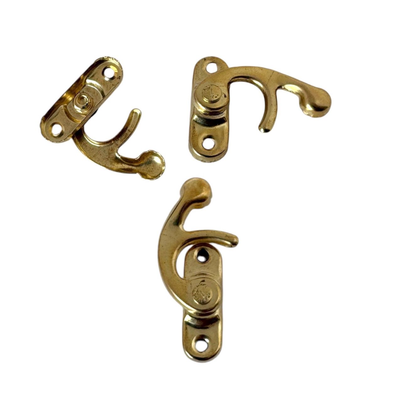 Golden Box Latch Lock – Decorative Hook Type Box Lock Pack Of 4 view 4