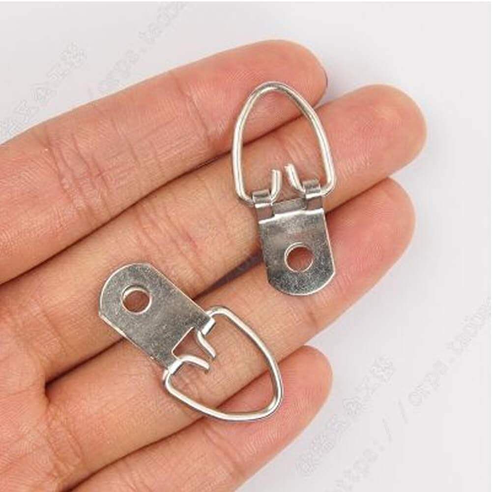 Metal Frame Hanger D - Ring Pack Of-20 view 4