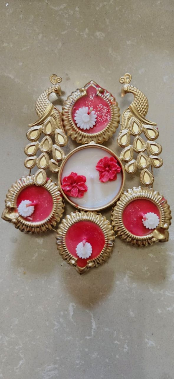 Peacock Diyas