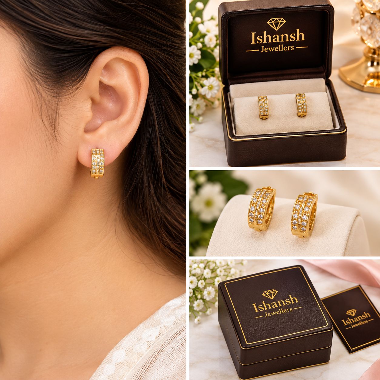 Ishansh Gold Plated Bail