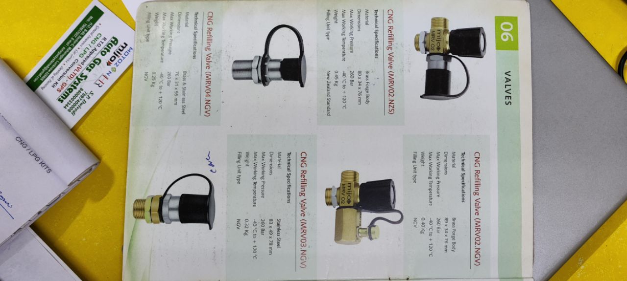 CNG Refilling Valve (MRV02-NCV) view 2