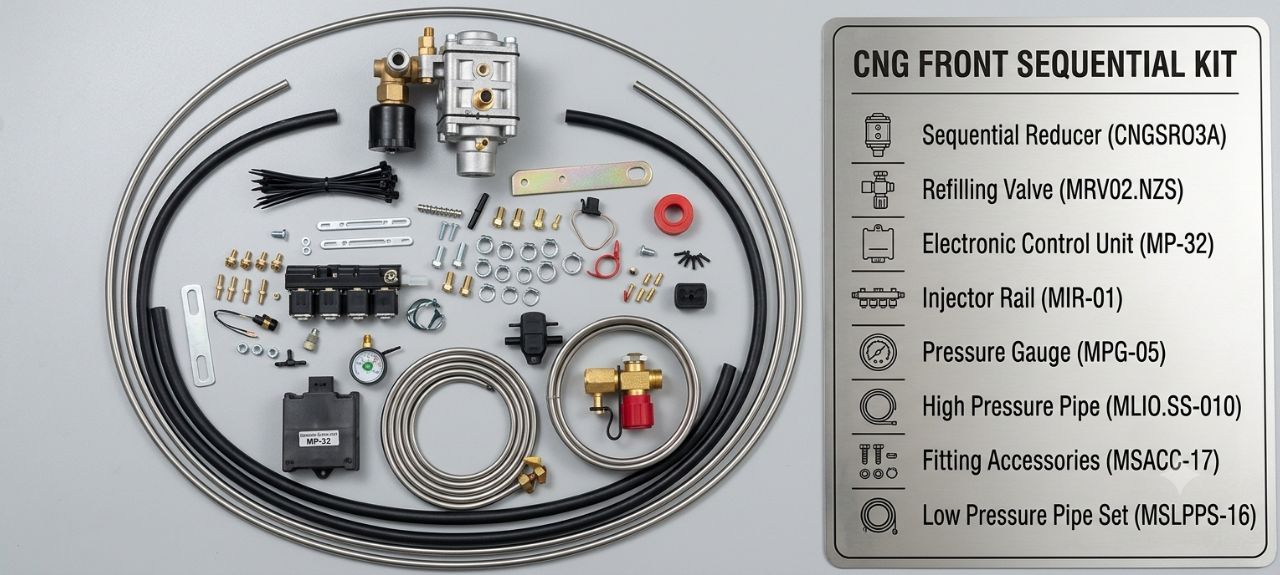 CNG Front Segmented Kit