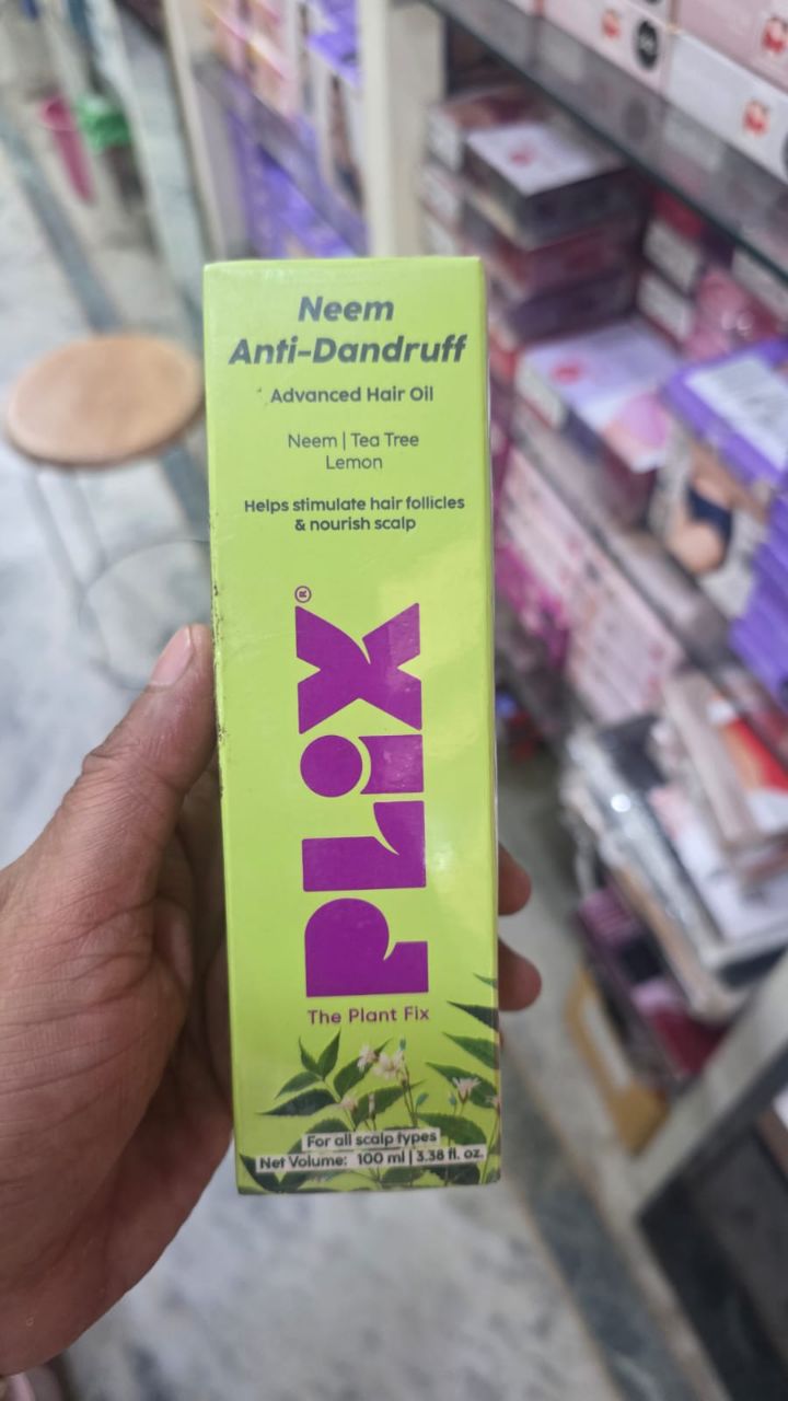 Plix Neem Anti-Dandruff Advanced Hair Oil view 2