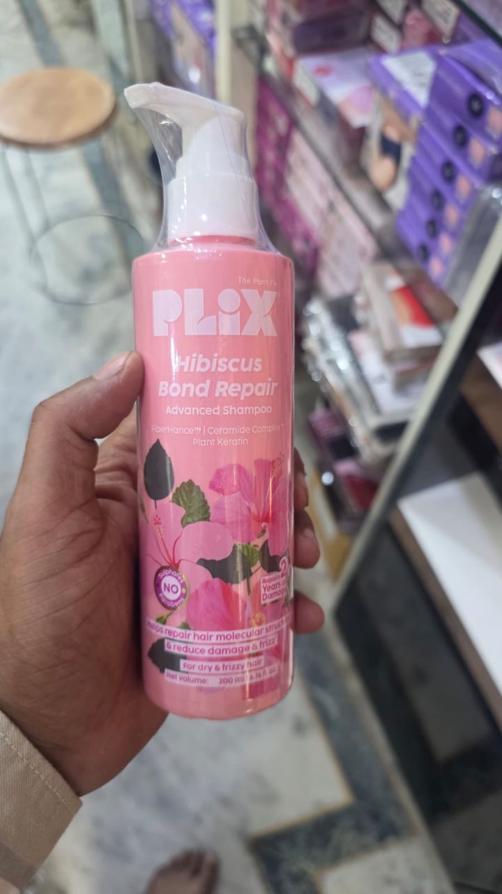 Plix Hibiscus Bond Repair Advanced Shampoo view 2