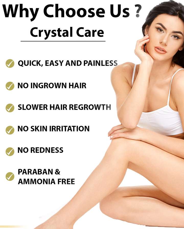 Crystal Care Brazilian Wax Not Strip Use view 2