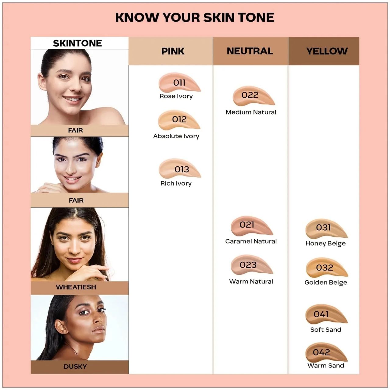Faces Canada 3in1  Foundation Rose IVORY 11 view 2