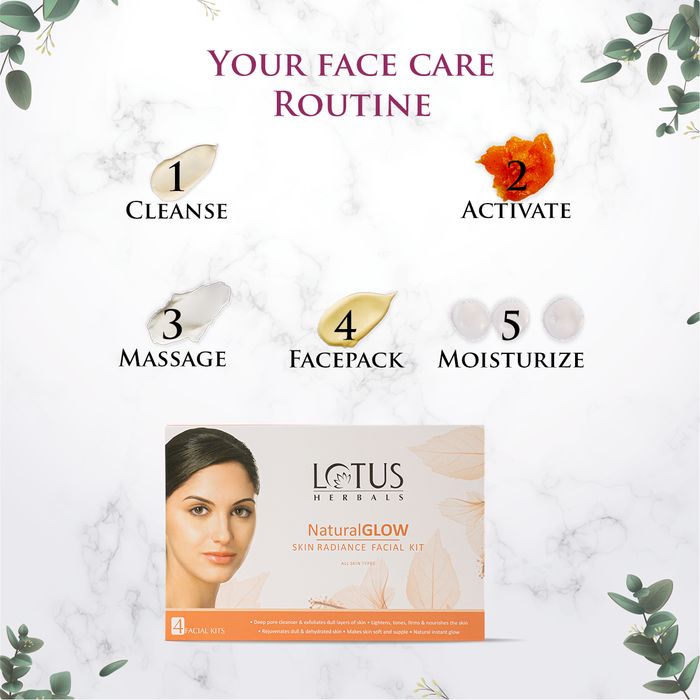 Lotus NaturalGlow Facial Kit (1 Pack) view 2