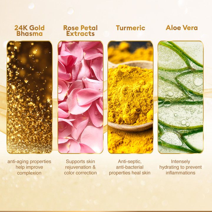 VLCC Gold Facial Kit view 2