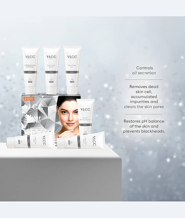VLCC Silver Facial Kit view 3