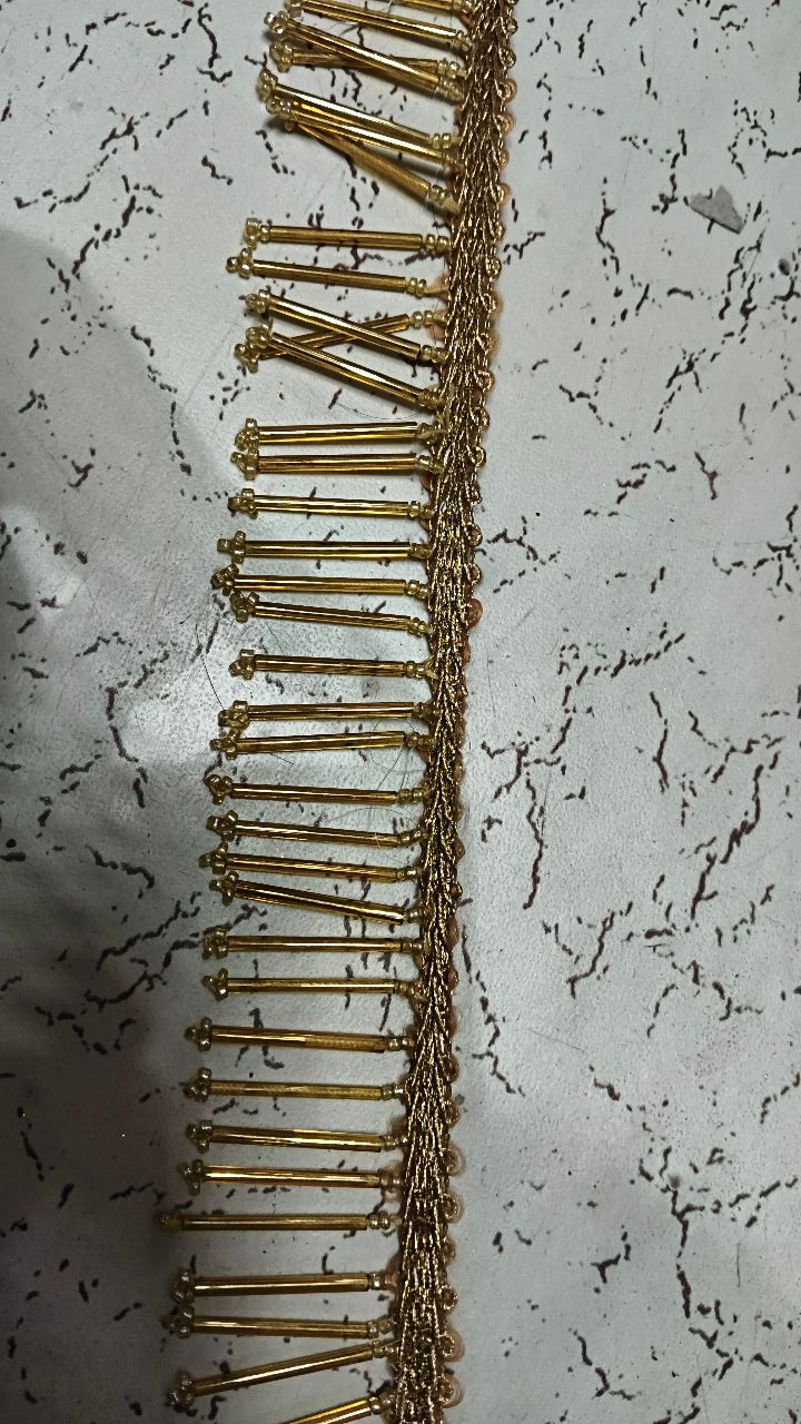 Gold Decorative Lace Trim view 2