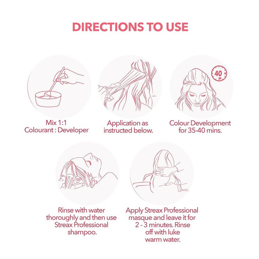 Streax Hair Colour 0.6 (Flam Red) view 3
