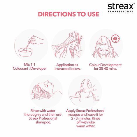 Streax Hair Colour 1 (Natural Black) view 2