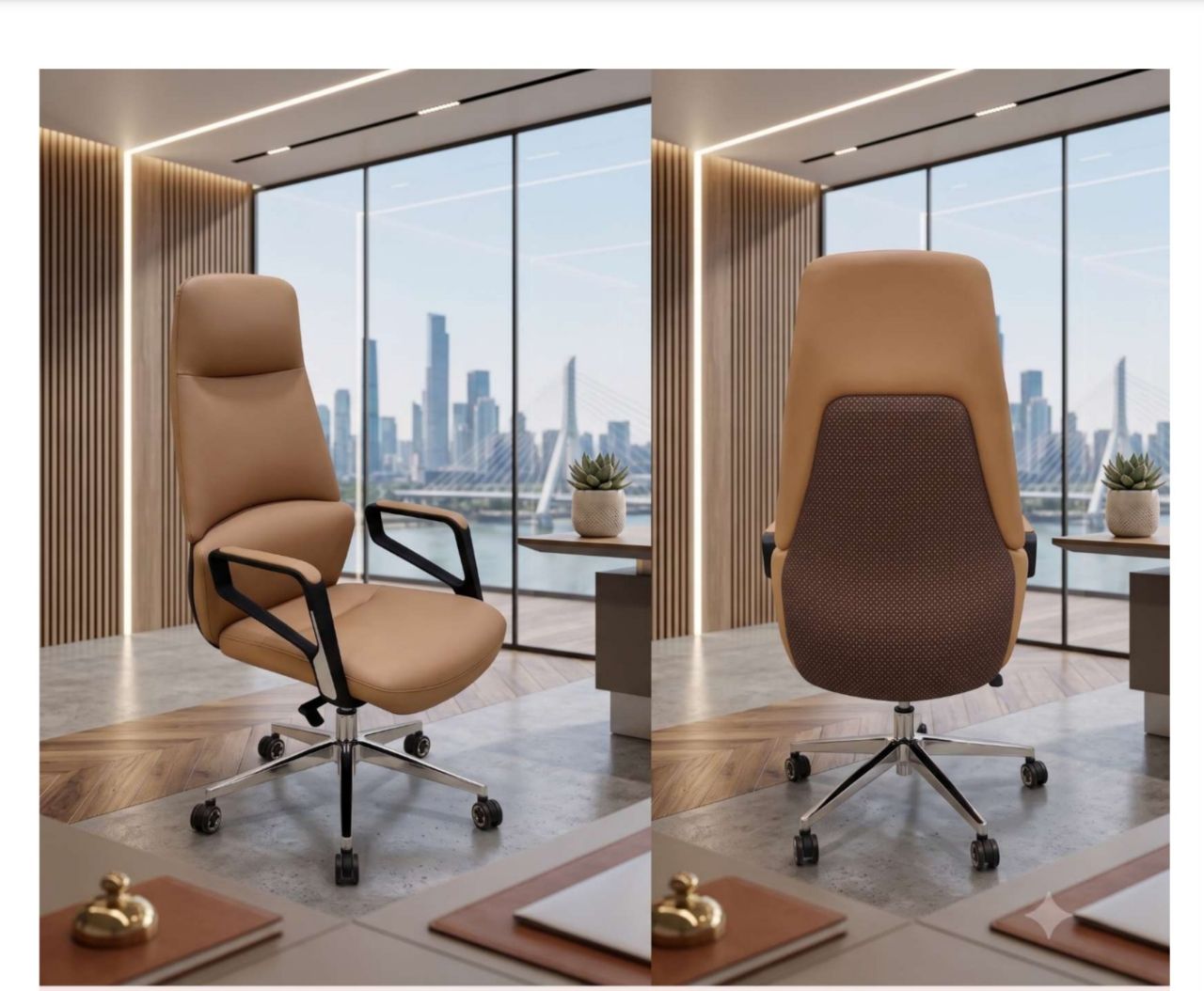 Ergonomic Executive Office Chair view 2