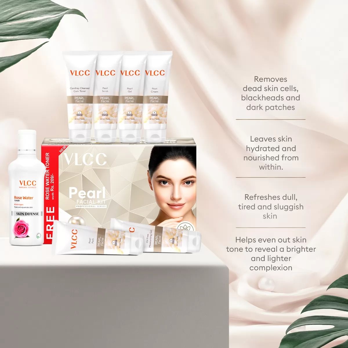 Vlcc Pearl Facial Kit [ Big Facial Kit] view 2