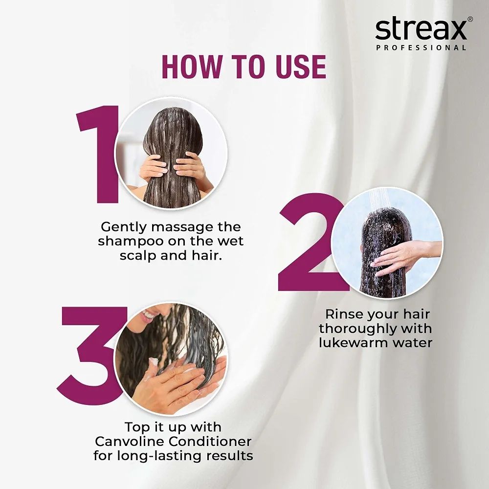 Streax Canvo Line Shampoo Big view 2