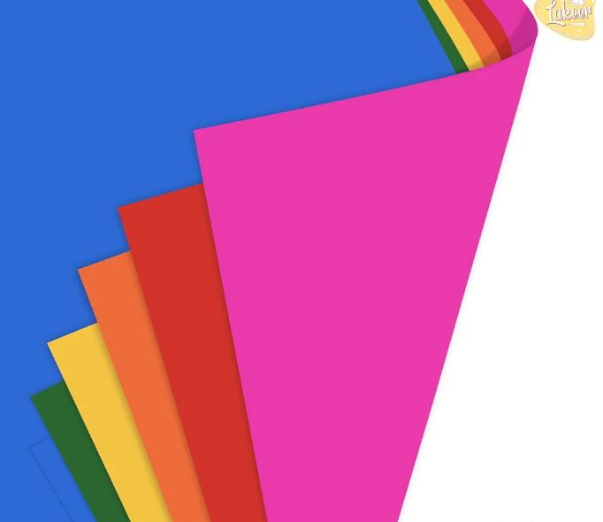 A3 Colour Paper Pack Of 20 Sheets view 3