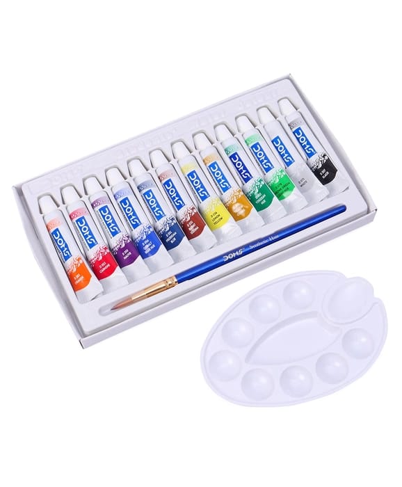 DOMS Water Colour Tubes 12 Shades view 2