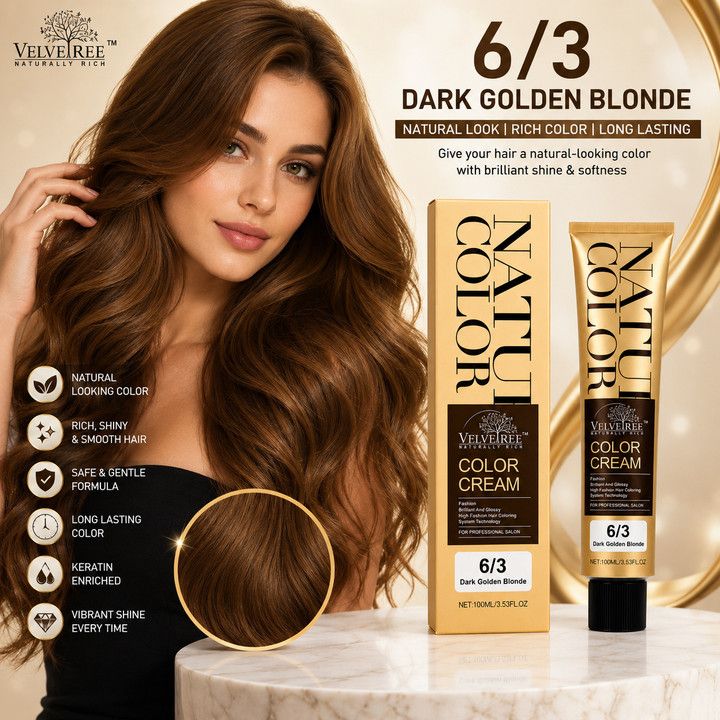 Velvetree Color No - (6/3)  Dark Golden Blonde view 2