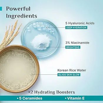 Pilgrim Korean Rice Water Hydra Glow Moisturizer for Glass Skin Glow - Pilgrim Korean Rice Water Hydra Glow Moisturizer for Glass Skin Glow view 2