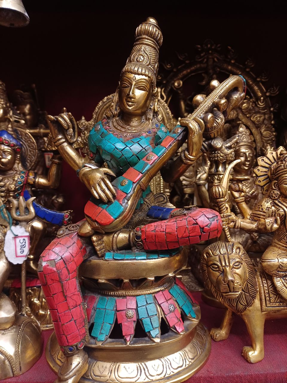 Colorful Goddess Statue