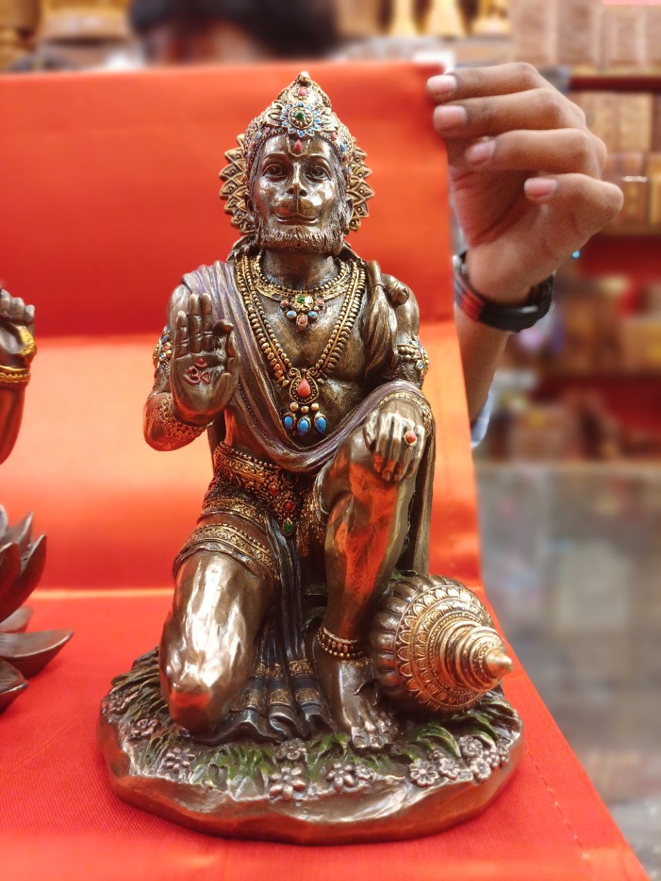 Bronze Hanuman Idol