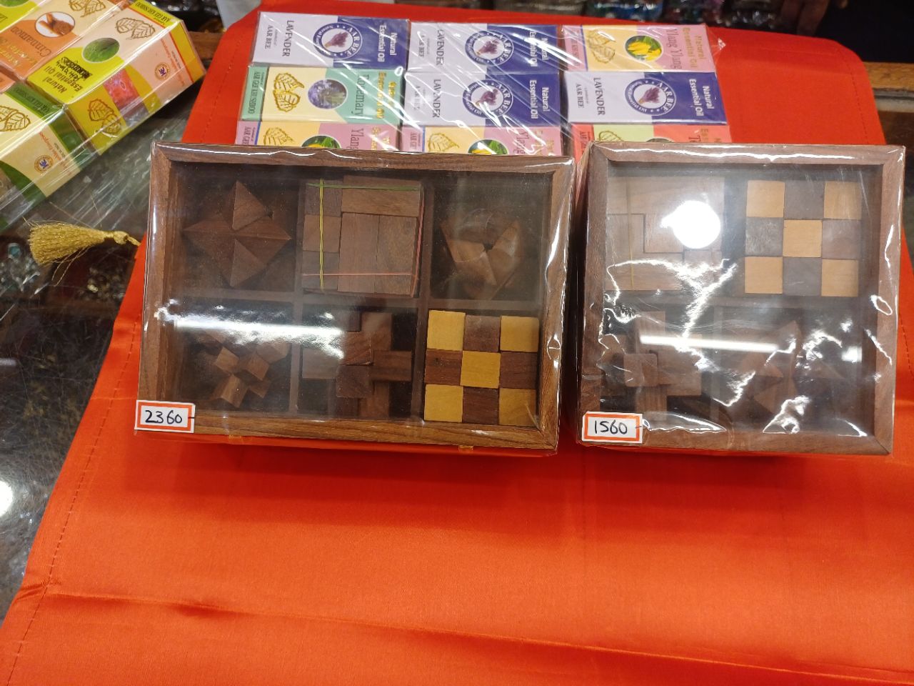 Wooden Puzzle Box Set