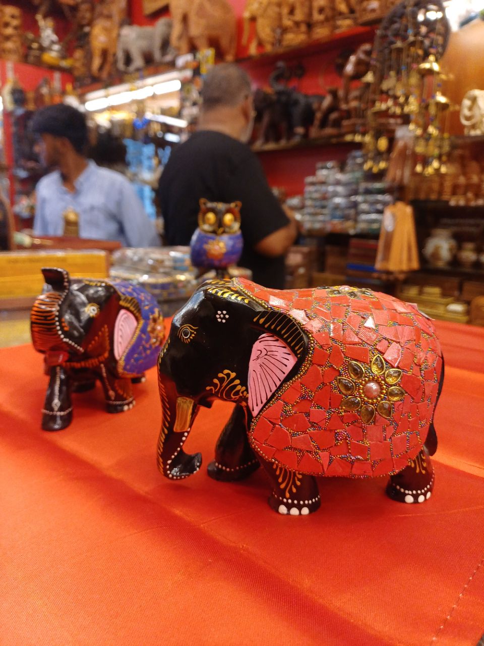 Decorative Wooden Elephant