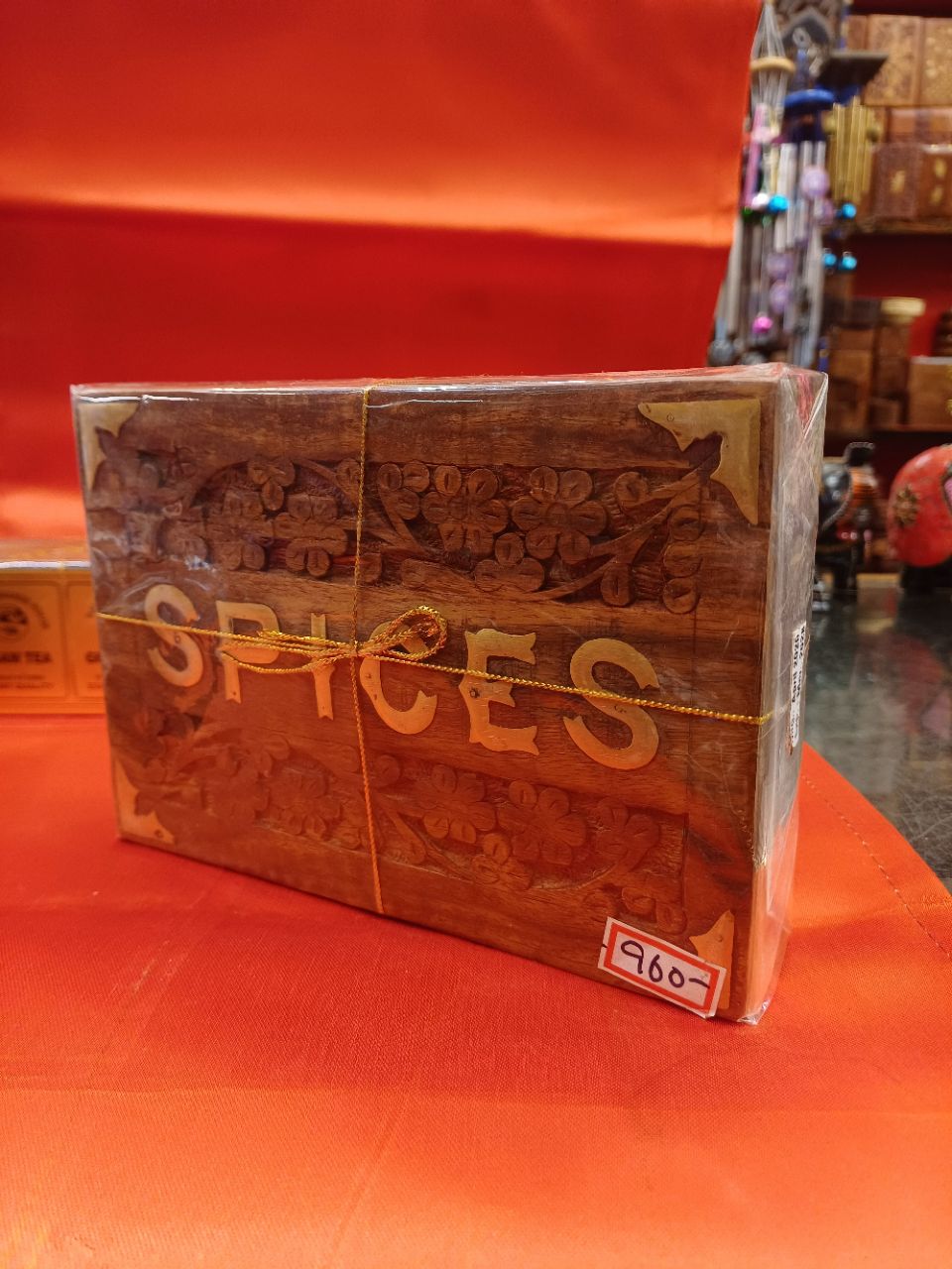 Decorative Wooden Spice Box