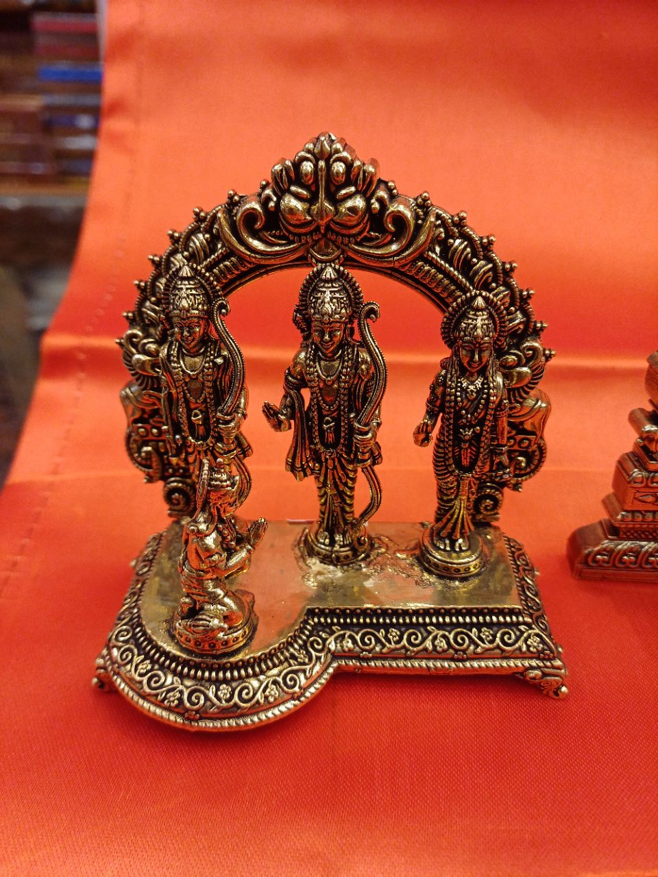Brass Hindu Deity Sculpture