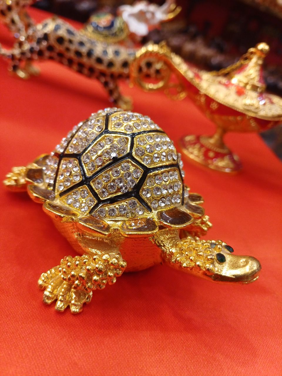 Golden Decorative Turtle