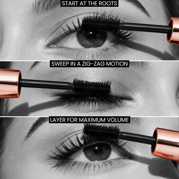 Swiss Beauty Awaken Waterproof Mascara with Argan Oil 3X Volume, Argan Oil Formula, Waterproof, view 2