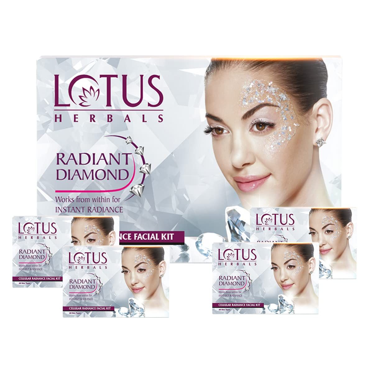 Lotus Diamond Facial Kit (4 In 1) view 2