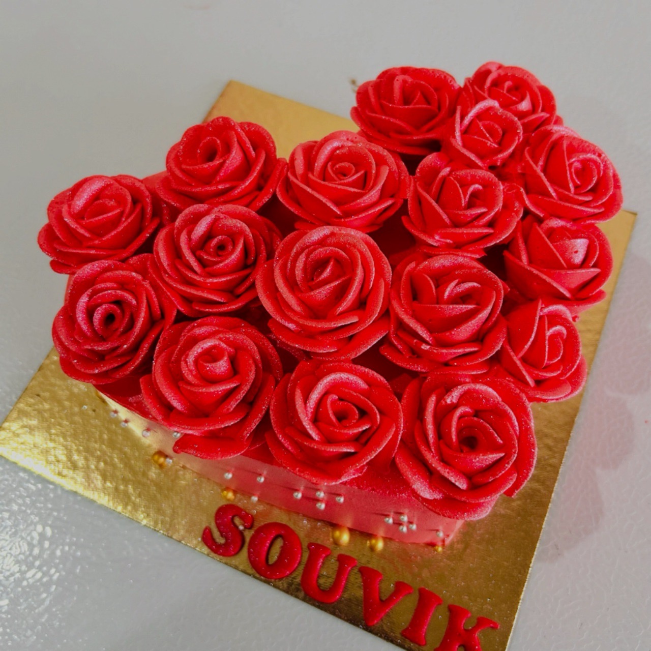 Rose Bouquet Cake