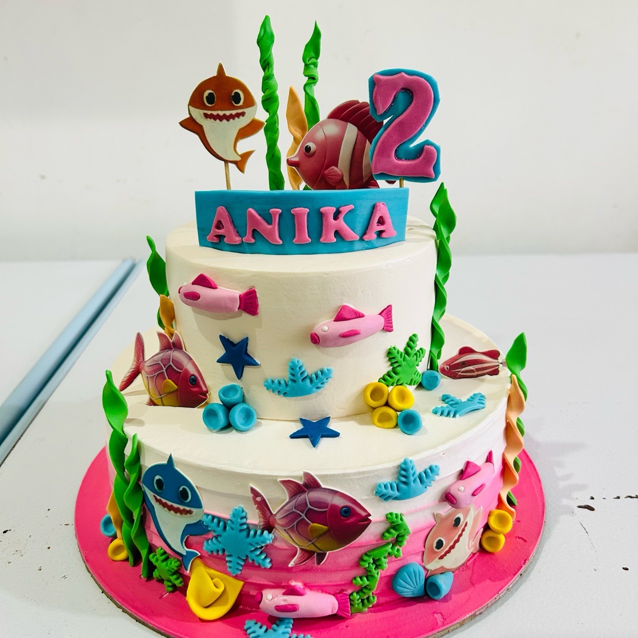 Underwater Adventure Cake on prior orders only