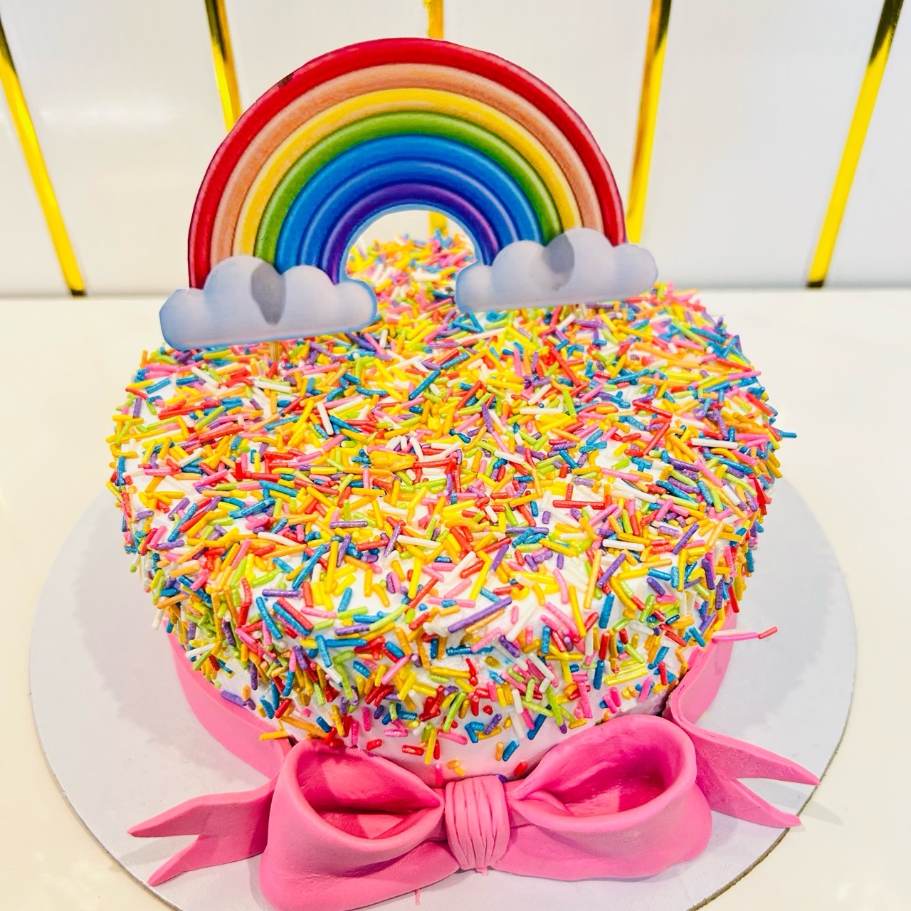 Rainbow Sprinkle Cake 0.5 kg Chocolate cake