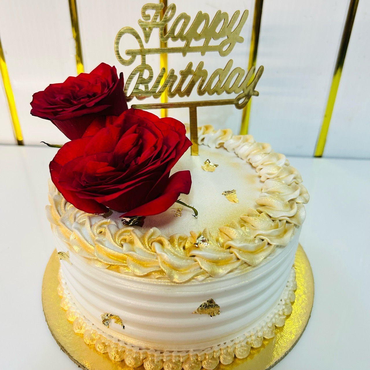 Elegant Birthday Cake