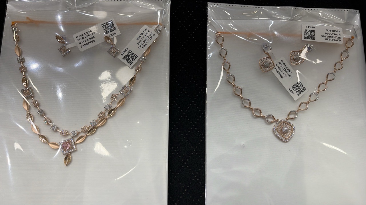 Light Weight Rose-gold Set (18k) view 3