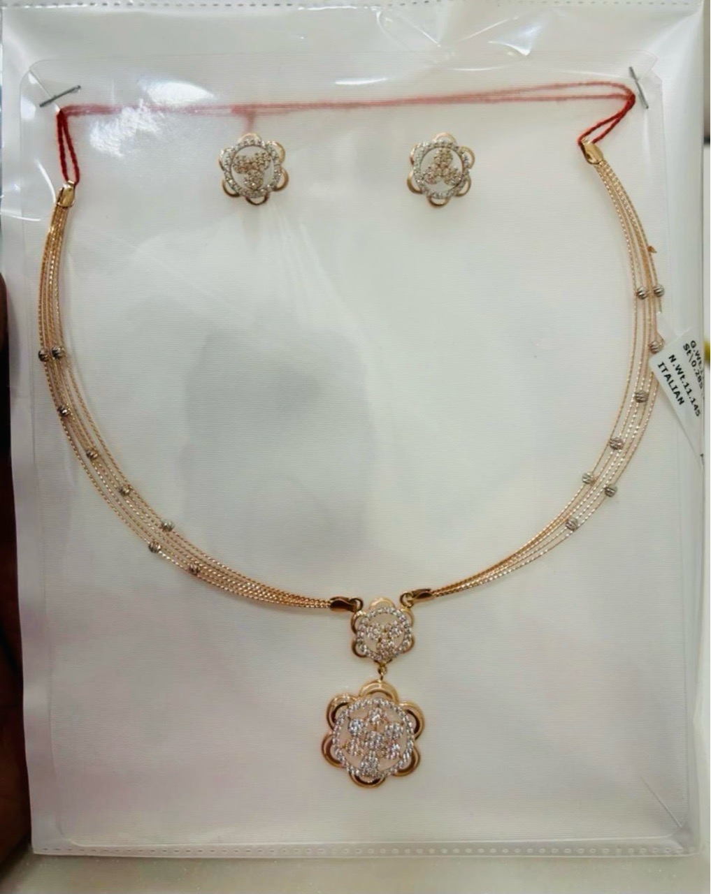 Light Weight Rose-gold Set (18k)