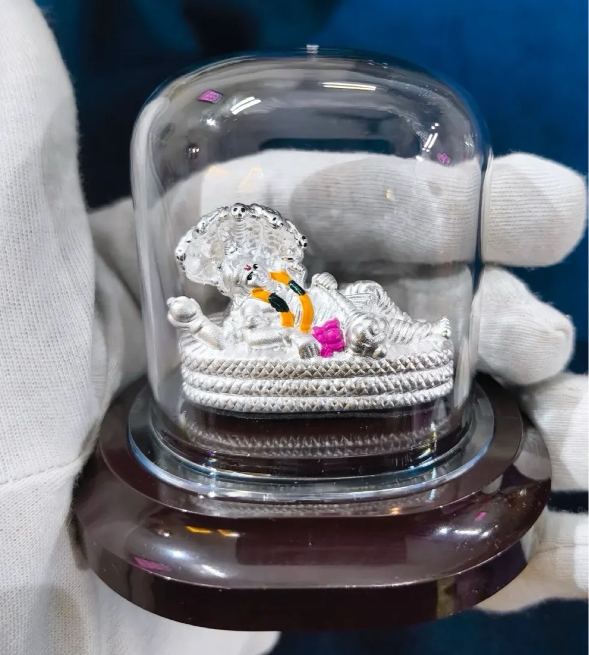 999 Silver Idols (Vishnu ji, Radhakrishna ji, Saraswati ji, Panch Mukhi Hanuman ji, Ram ji)