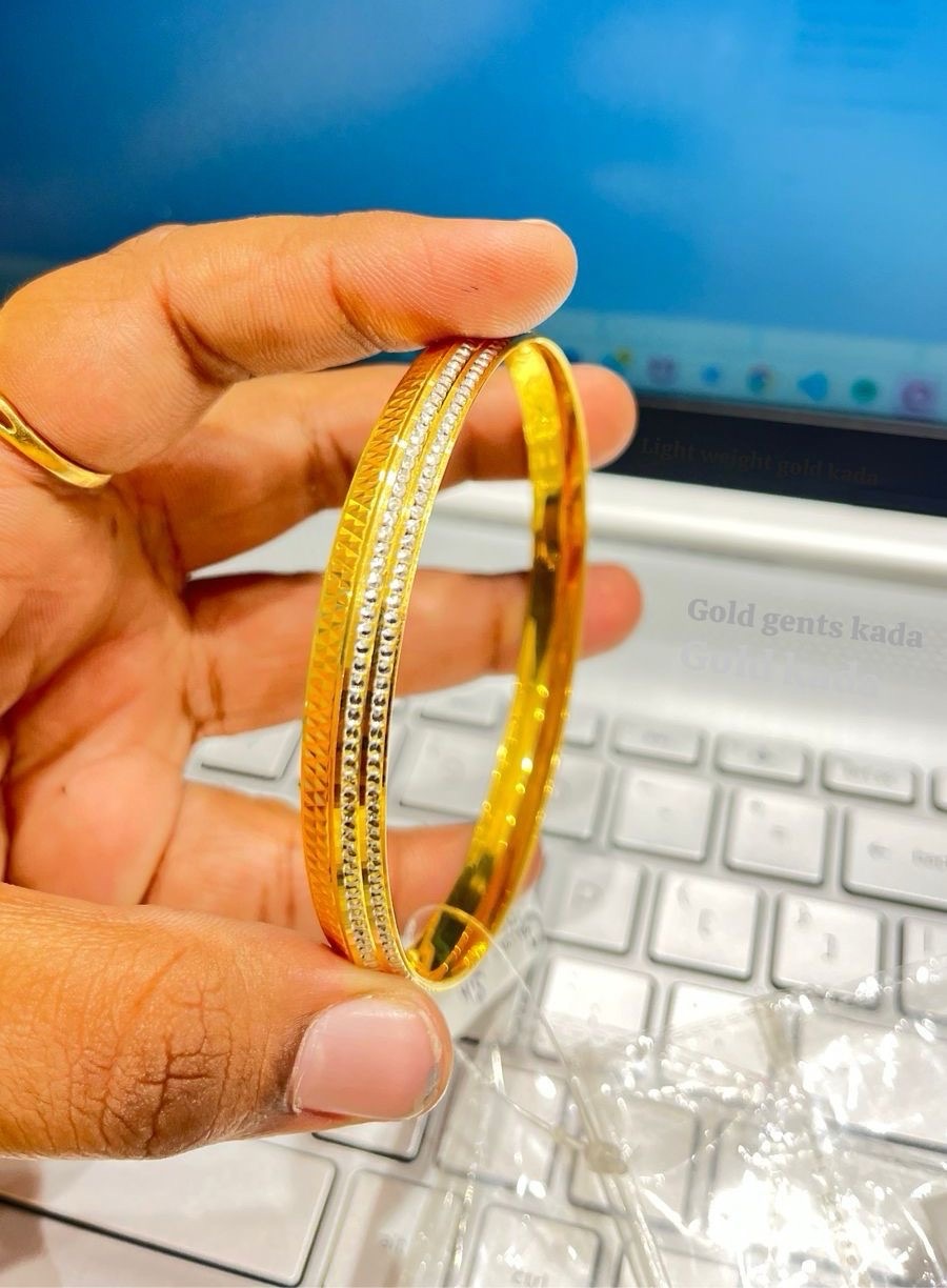 Gold Gents Kada
