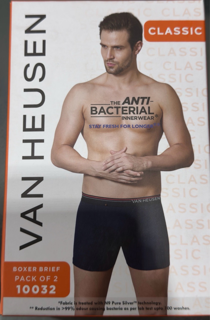 Van Heusen Classic 10032 Anti-Bacterial Boxer Brief view 2
