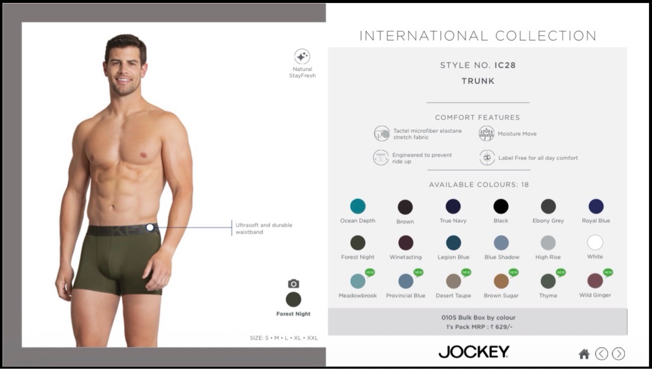 Jockey Mens Trunk IC 28 view 8