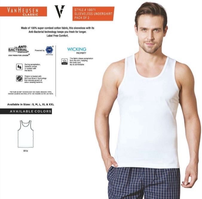 Van Heusen Sleeveless Undershirt 10071 view 2