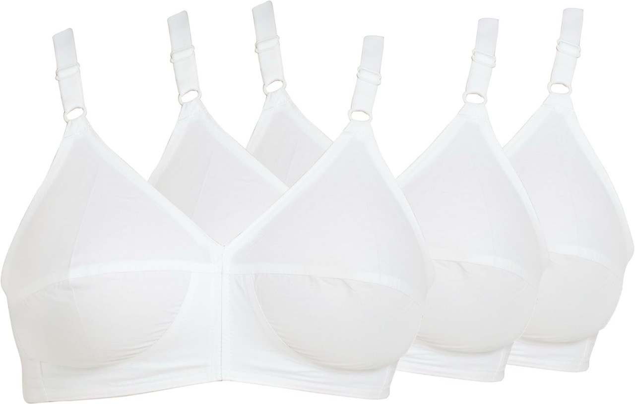 Souminie Perfect Fit Cotton Bra. SCT  COLOR WHITE view 2