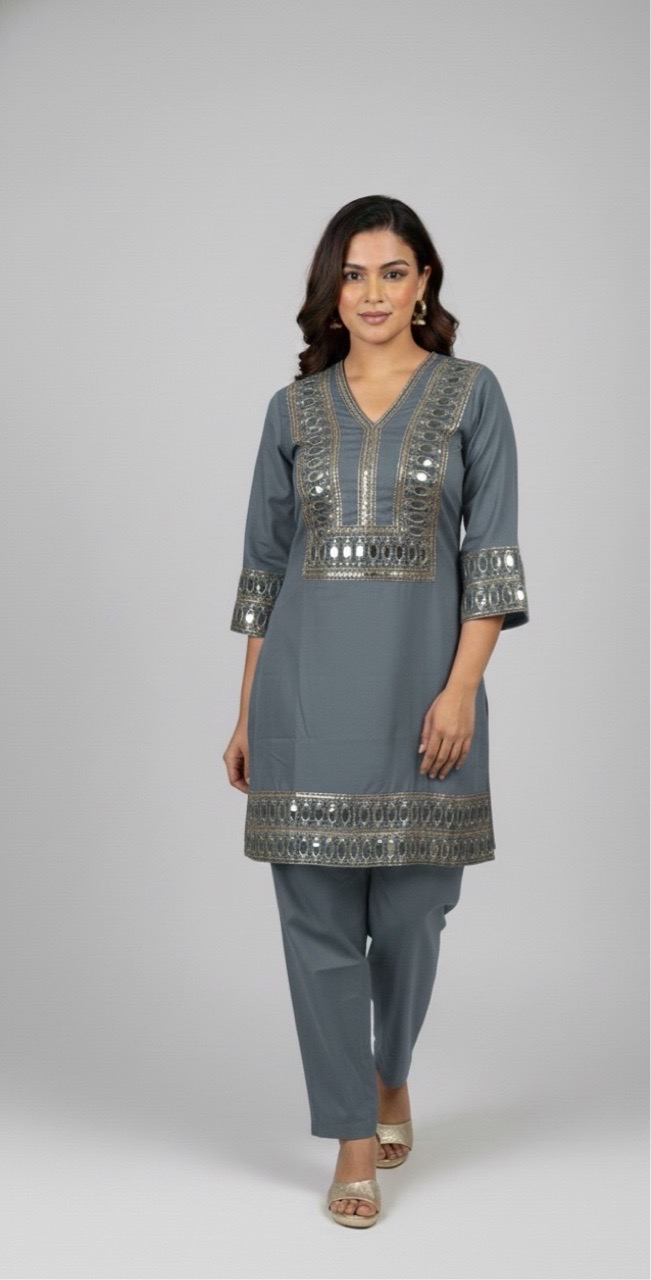 Embroidered Georgette Salwar Suit