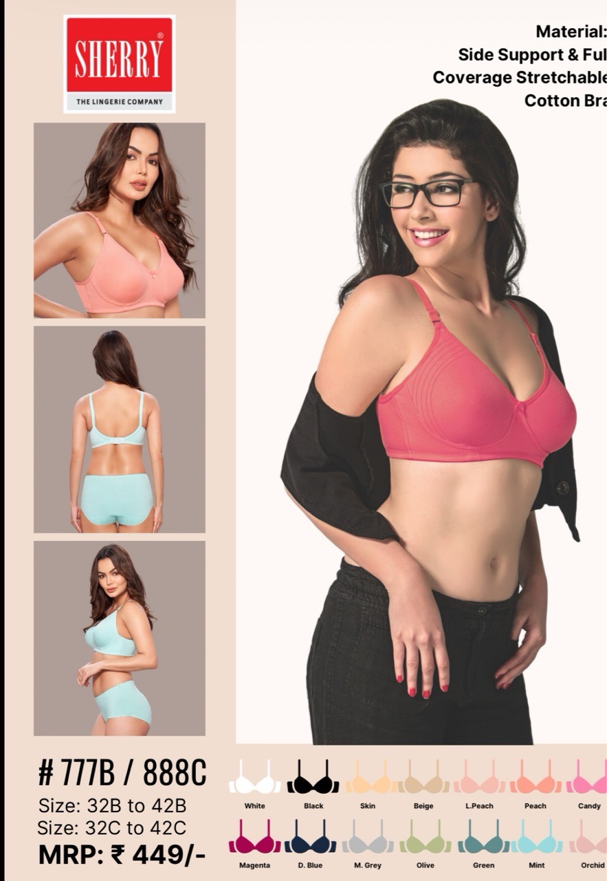 Sherry Cotton Bra 777,888,999, view 2