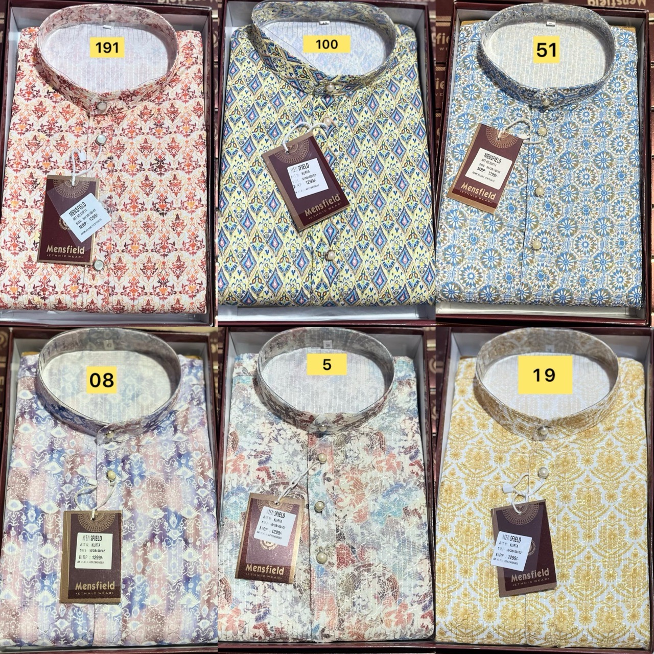 Mensfield Croset Kurta Pajama 191