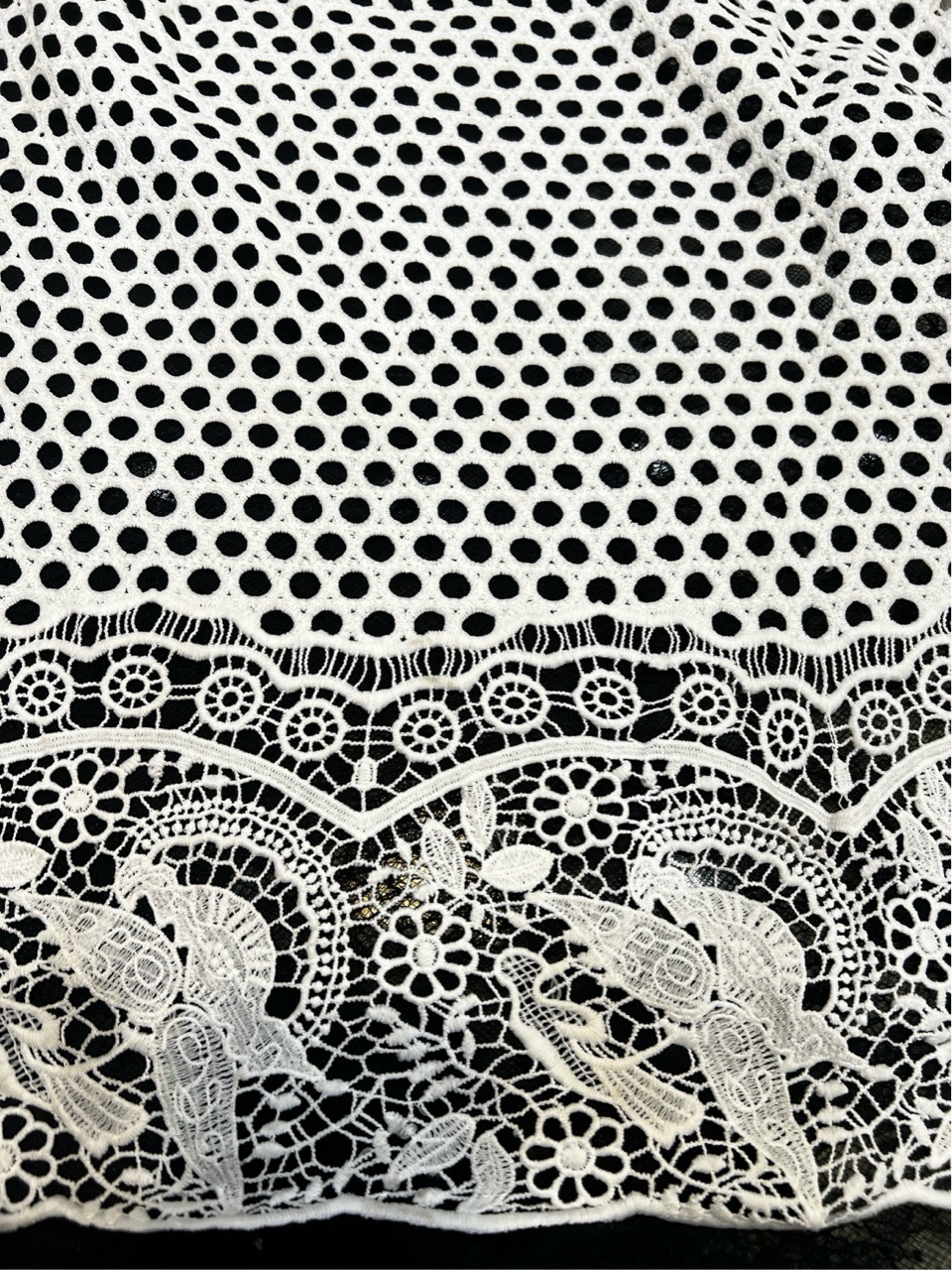 FAGPO110 Guipure Lace Fabric view 2