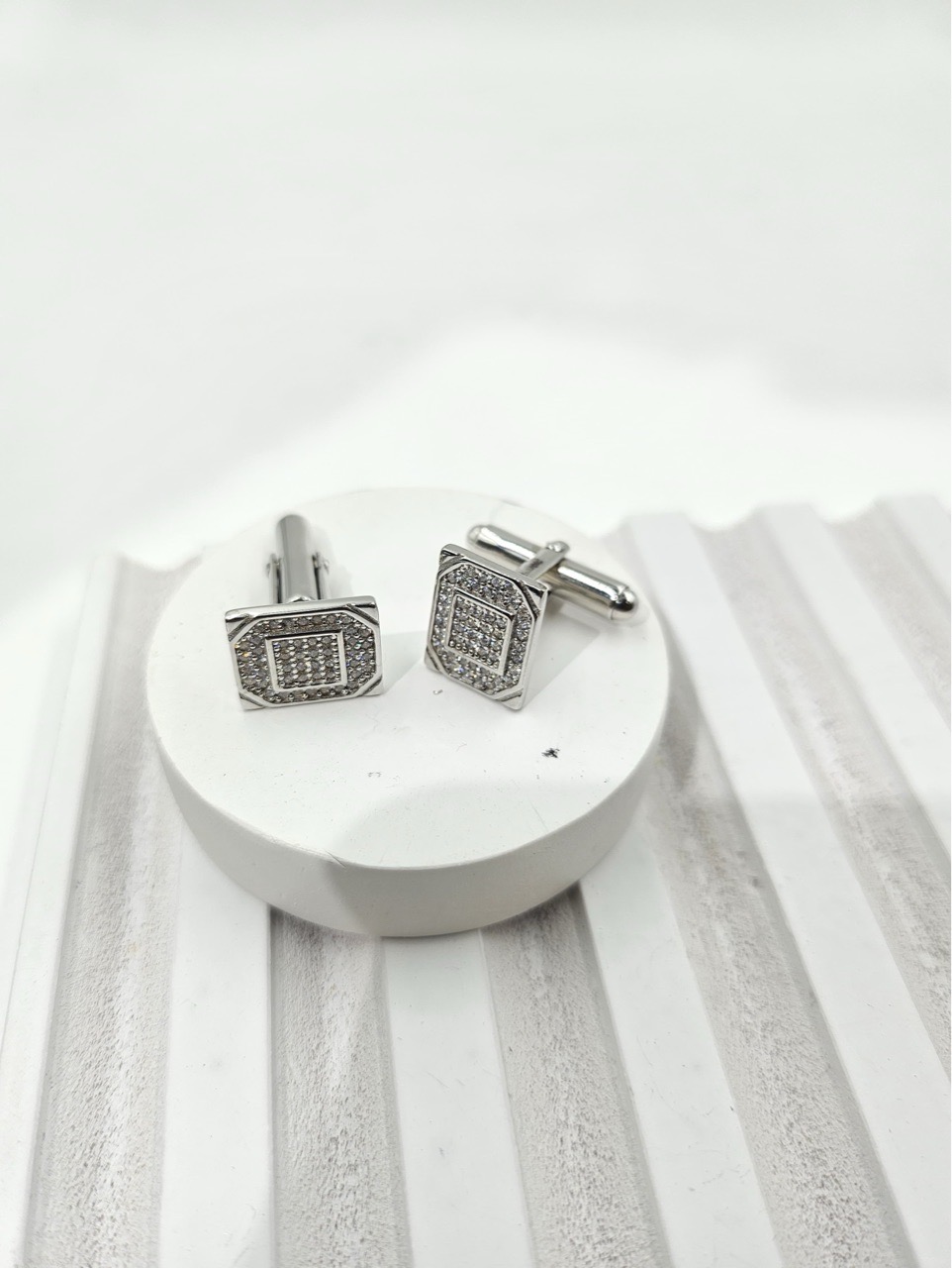 Rishtey Silver Cufflinks
