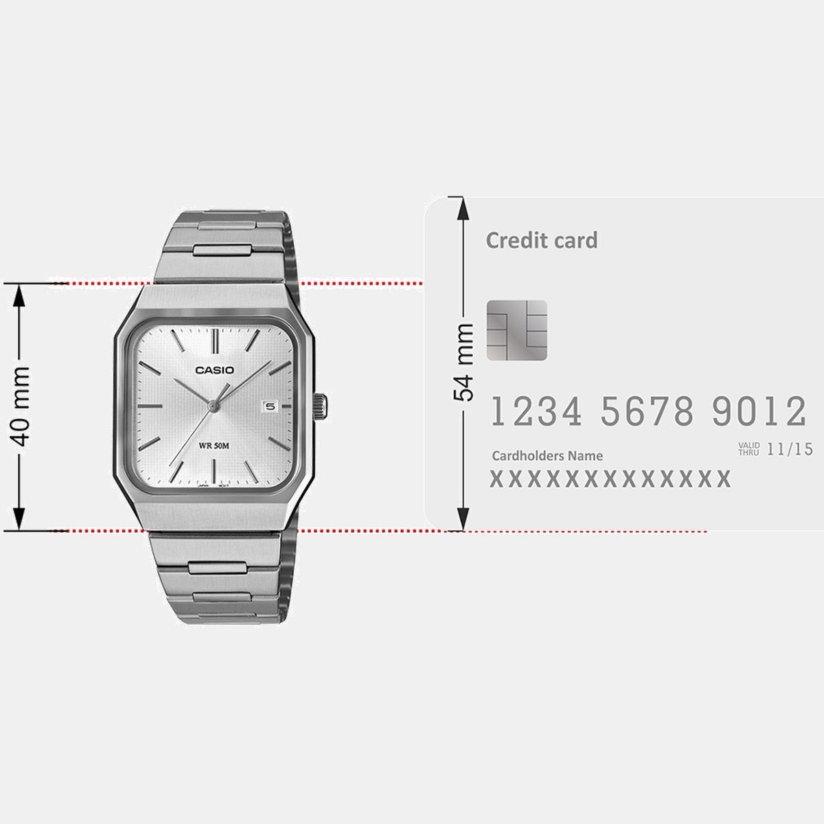 CASIO Stainless Steel D420 view 8